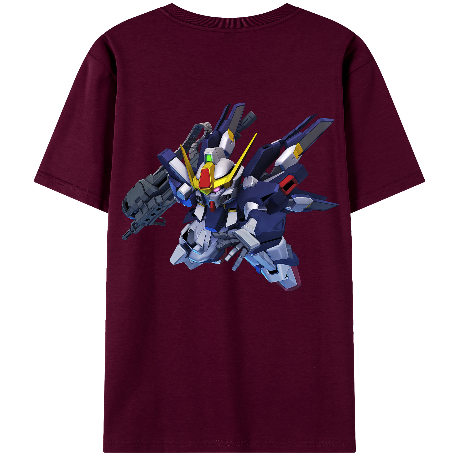 （画像用） 機動戦士ガンダム Mobile Suit Gundam レディース半袖Tシャツ(バックプリント)